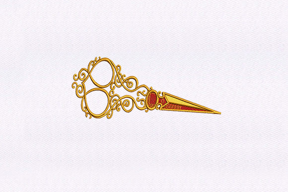 Hair Pin: A Delicate Embroidery Design for Meaningful Personalized Gifts
